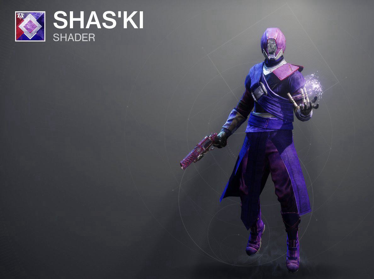 Shas'ki, a shader in Destiny 2: Revenant.